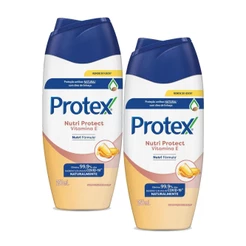 Kit 2 Sabonetes Líquido Protex Nutri Protect Vitamina E 250ml