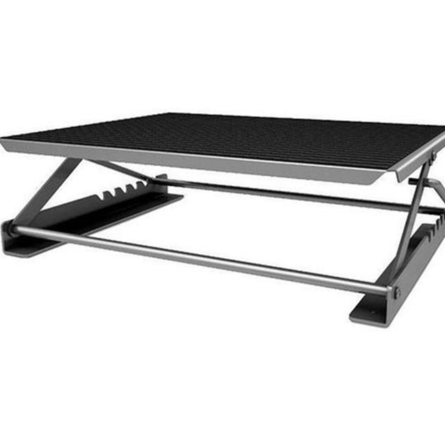 Apoio Ergonômico Para Os Pés com 6 Regulagens - NR17 PRETO