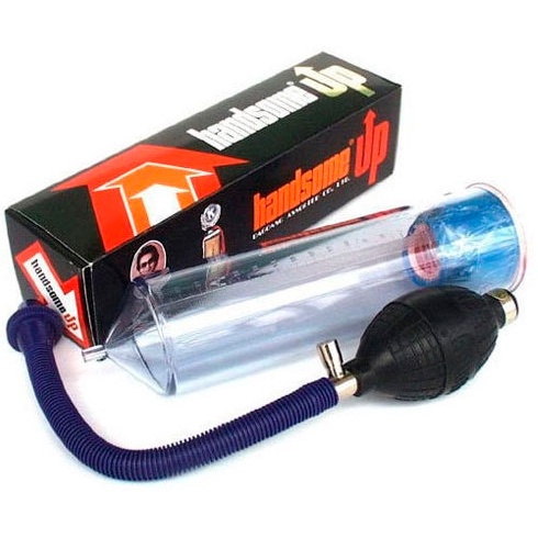 Bomba Peniana Manual com Pêra - Handsome UP Sexy Import | 21 x 6 cm em Oferta na Shopee