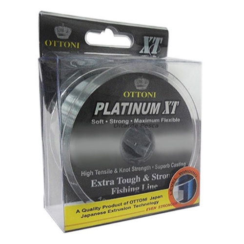 Linha de Pesca Platinum XT Monofilamento OTTONI - Várias Medidas