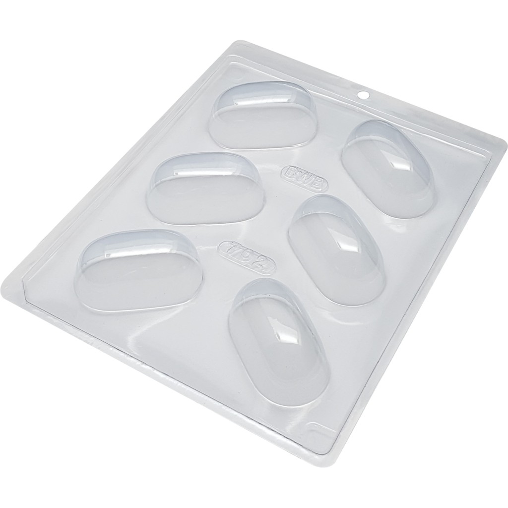 1~10 Forma Simples  Trufa Alongada Pequena 702 (A1) em Acetato BWB Para Bombom e Confeitaria. em Oferta na Shopee