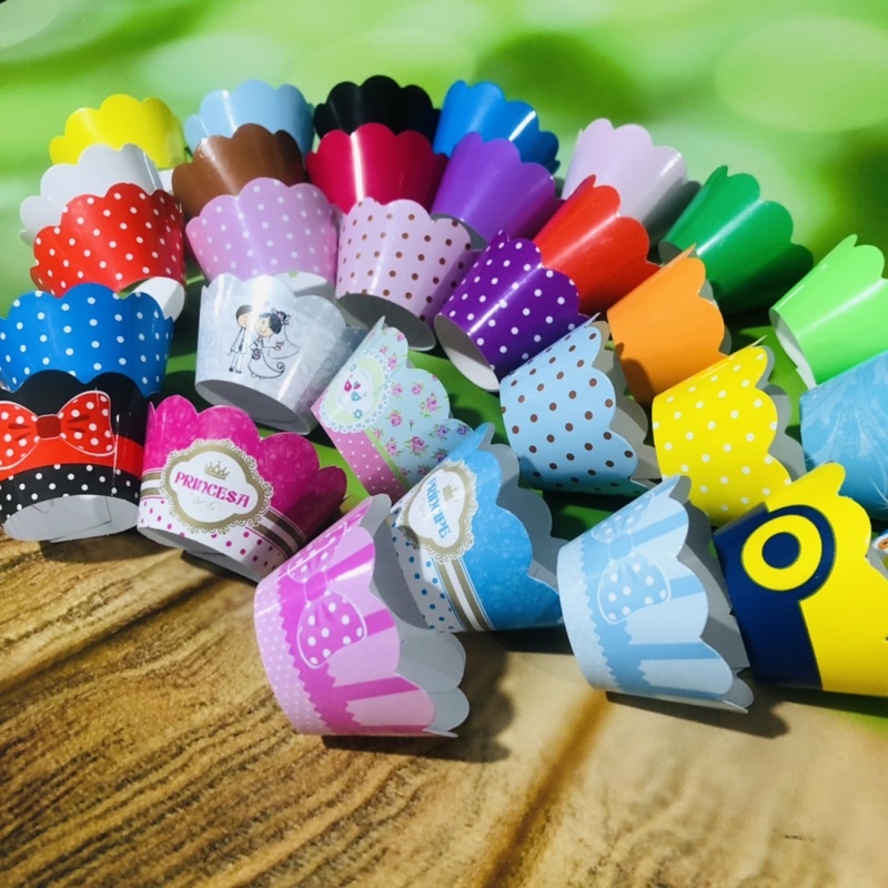 12~120 Saia Para forma mini cupcake - (MINI SAIA)// em Oferta na Shopee