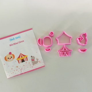 Cortador Kit Mini Circo 2 a 2,5 cm