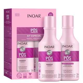 Kit Duo Inoar Pós Progress 250ml em Oferta na Shopee