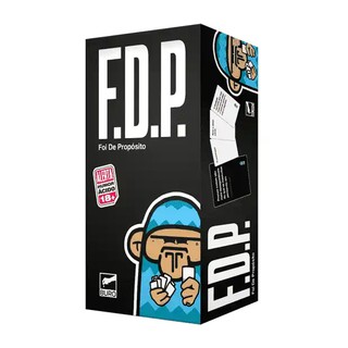 FDP foi de propósito - Jogo de Cartas Original - editora Buró
