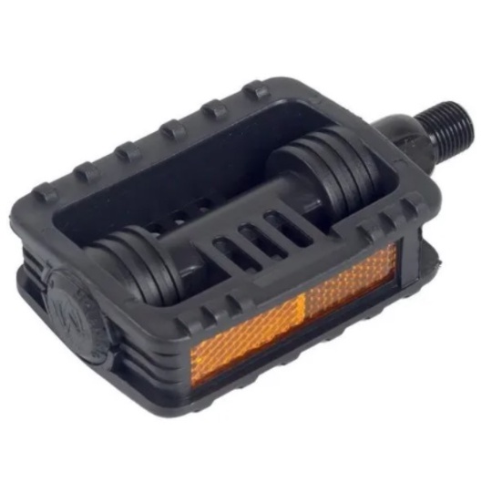 Pedal Plástico Nylon Infantil 1/2 Mirim Par Oferta