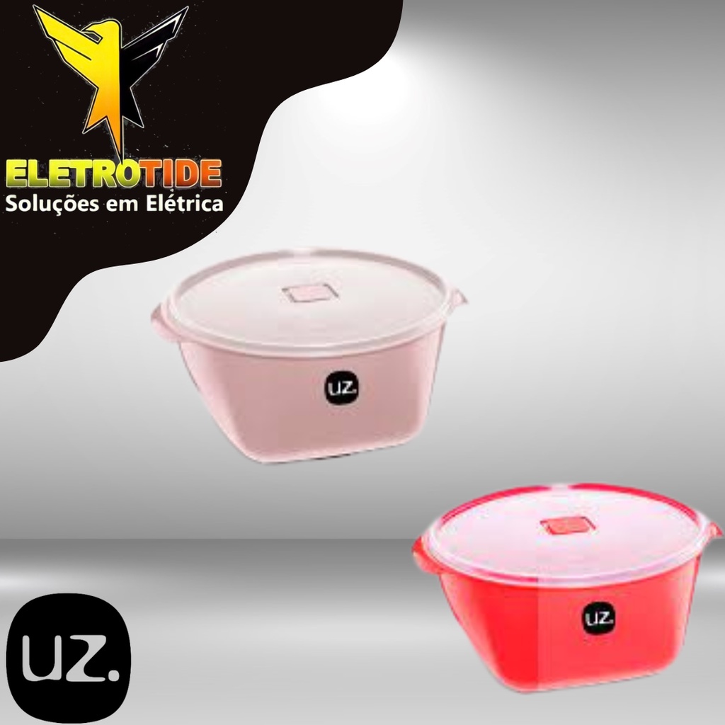 POTE MULTIUSO REDONDO PLASTICO 2L - Uz utilidades (UZ 204)