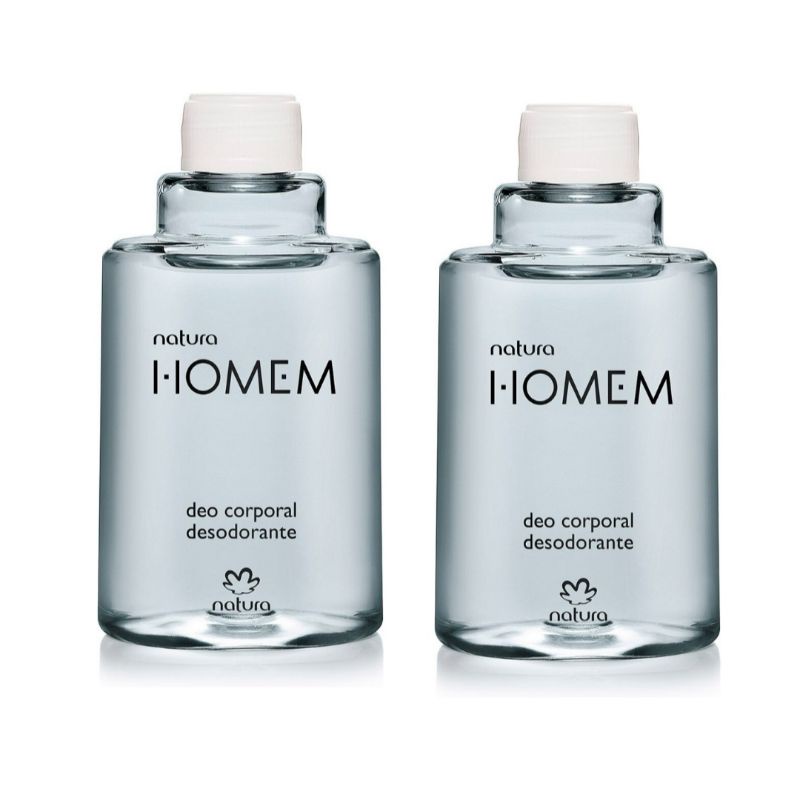 Kit 2 Refil Desodorante Corporal  Natura Homem