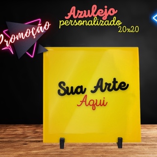 Azulejo Personalizado Sua Foto Aqui - Azulejos Com Suporte
