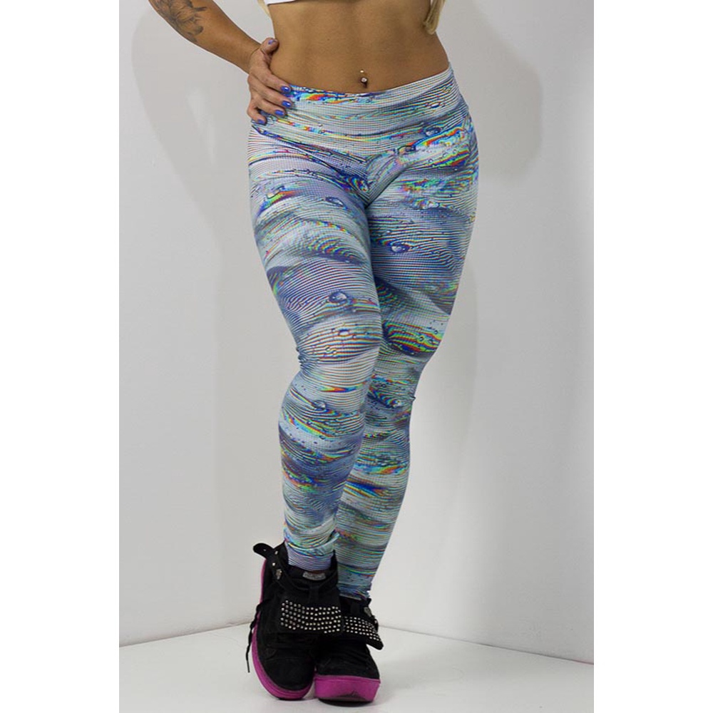 CALÇA LEGGING WET SCREEN P