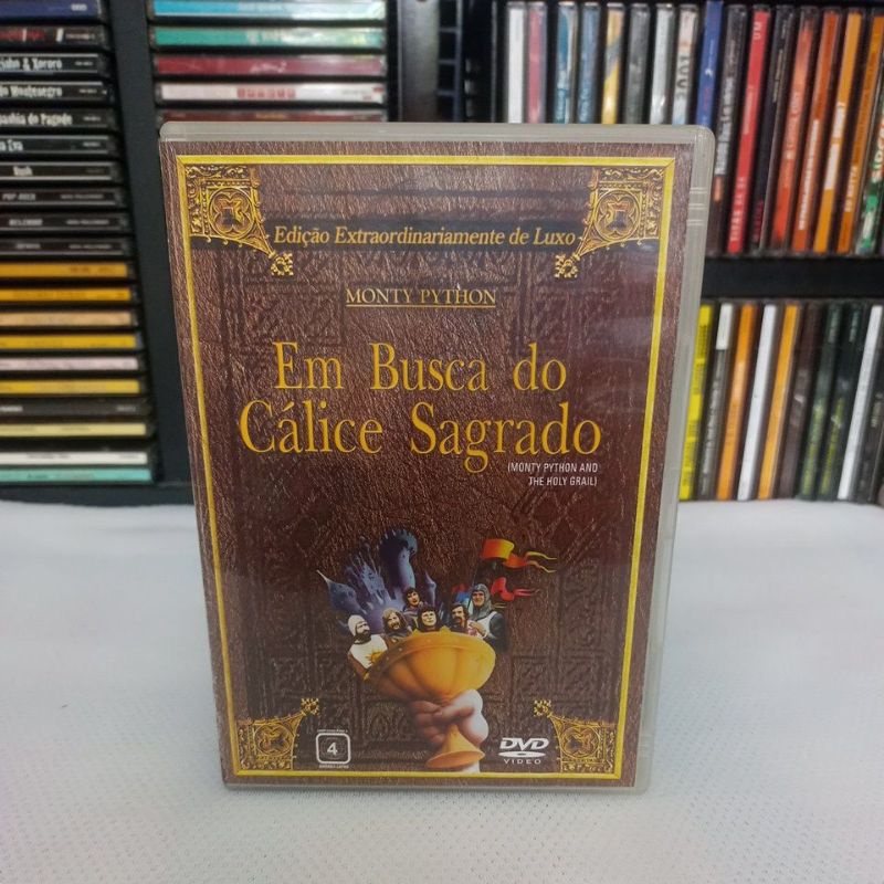 DVD Duplo Em Busca do Cálice Sagrado
