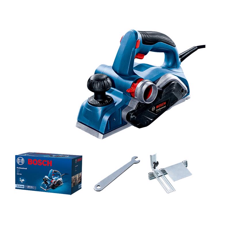 Plaina Elétrica Indústrial 700W GHO 700 - Bosch 127V em Oferta na Shopee