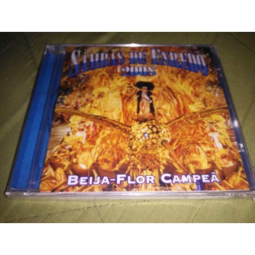 Cd Samba Enredo Rj 2008 usado em bom estado funcionando perfeitamente capa e encarte em perfeito estado