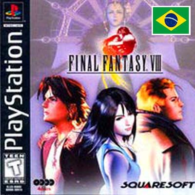 Final Fantasy VIII BR 4 Discos PS1 Patch