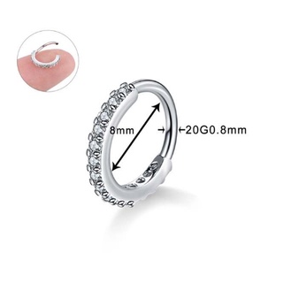 Brincos De Argola / Cartilagem Tragus Nariz Pinna Piercing