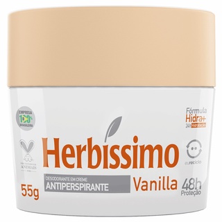 Herbíssimo Desodorante Em Creme Vanilla 55g