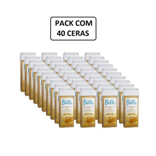 Kit C/ 40 Refil Cera Roll-on 100g Depilação - Depil Bella em Oferta na Shopee