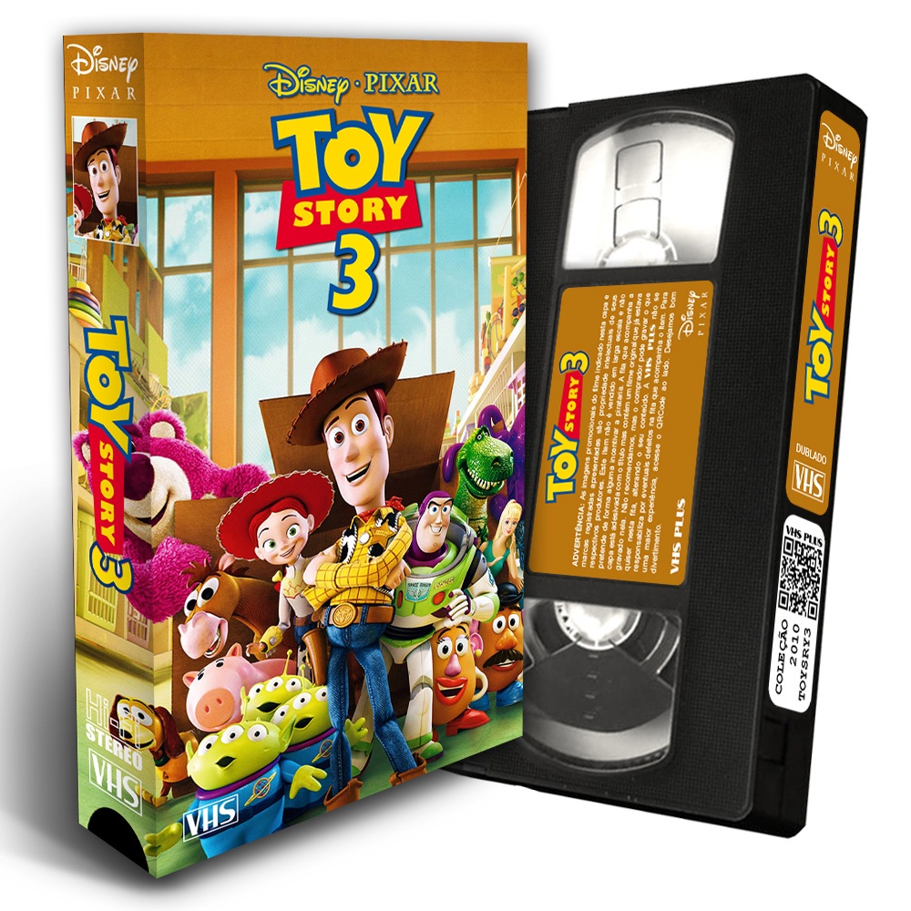 VHS Toy Story 3 Shopee Brasil