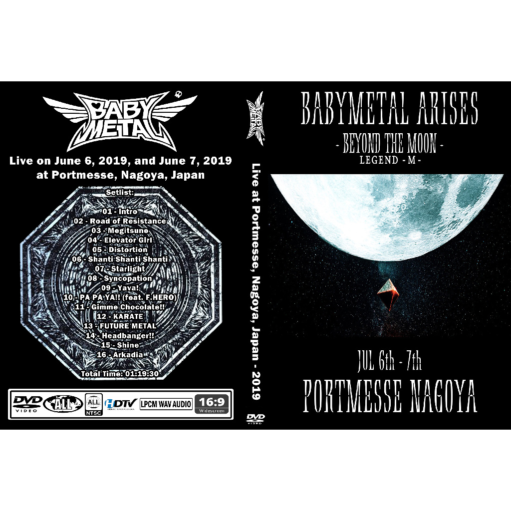 BABYMETAL BEYOND THE MOON - LEGEND M - | angeloawards.com