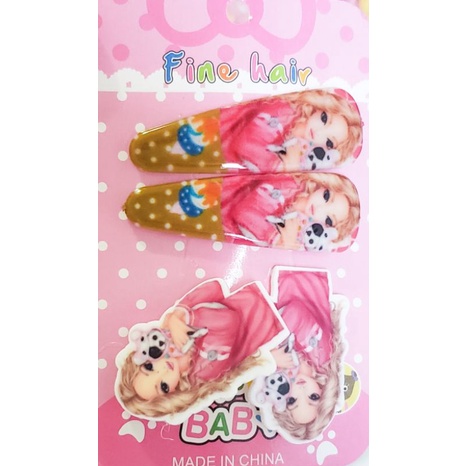 Conjunto Presilha De Cabelo Fofa Laço-Íris / Acessórios De Cabelo Infantil Feminino