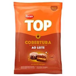 Gotas de Chocolate Fracionado Top Ao Leite 1,010kg - Harald