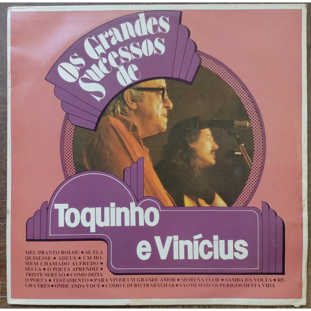 Lp Toquinho E Vinicius Os Grandes Sucessos (excelente) Vinil
