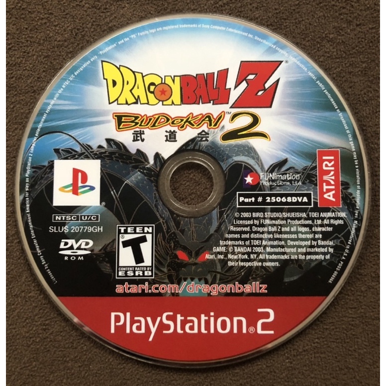 Dragon Ball Z Budokai 1 Original - Playstation 2 - Escorrega o Preço