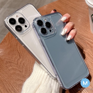 Caixa Dura Transparente De Luxo À Prova De Choque Xiaomi Redmi Nota 13 13C 12S 12C 12 11 11S 10 10C 10S 9 9S 9T 9C 8Pro POCO X3 Pro NFC Capa Protetora De Lente De Câmera