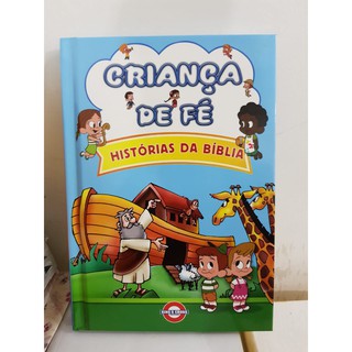 Bíblia Ilustrada Criança De Fé - Capa Dura
