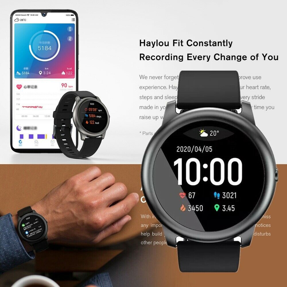 smart watch haylou solar
