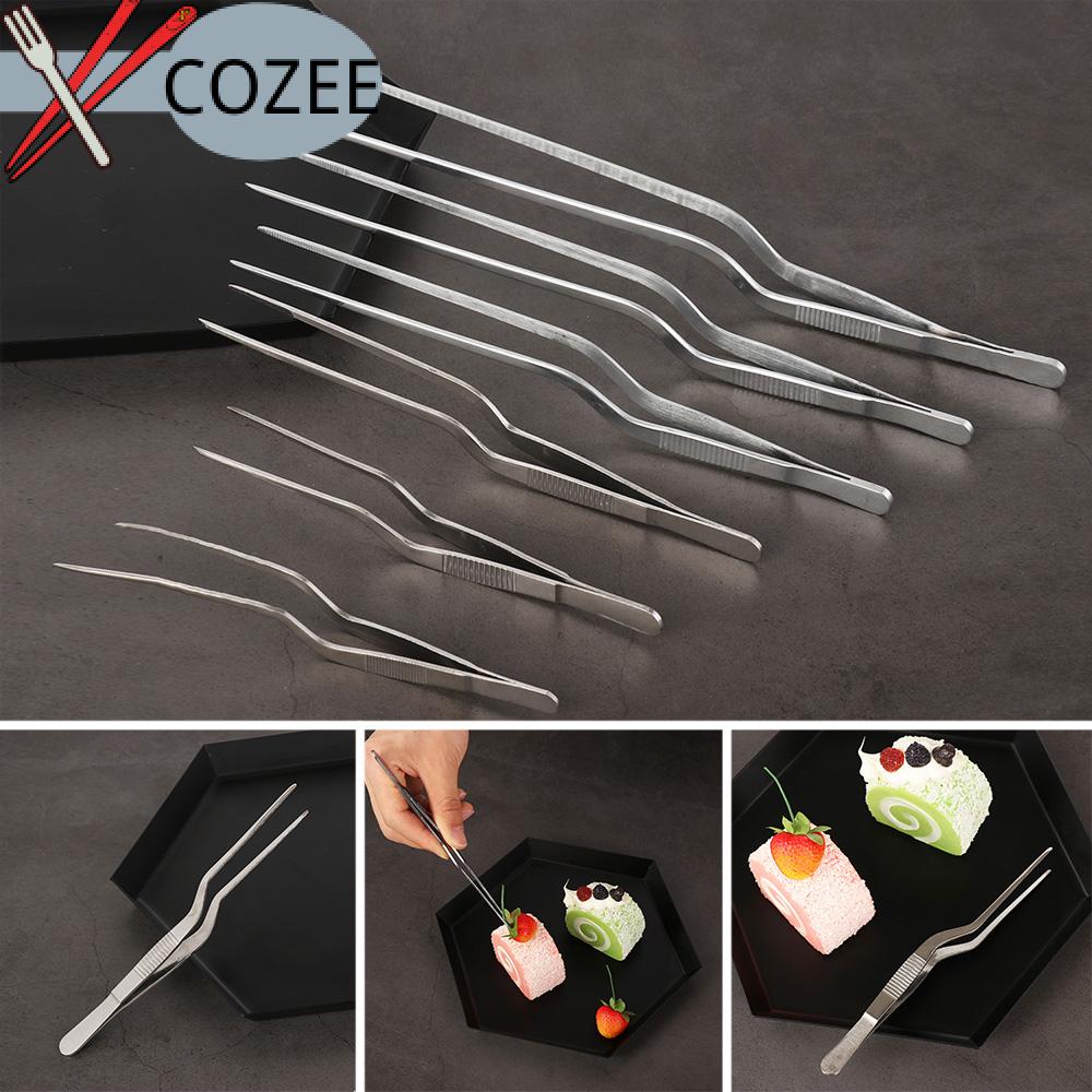 Cozee Pinça De Chef De Cozinha Para Servir / Apresentar Alimentos em Oferta na Shopee