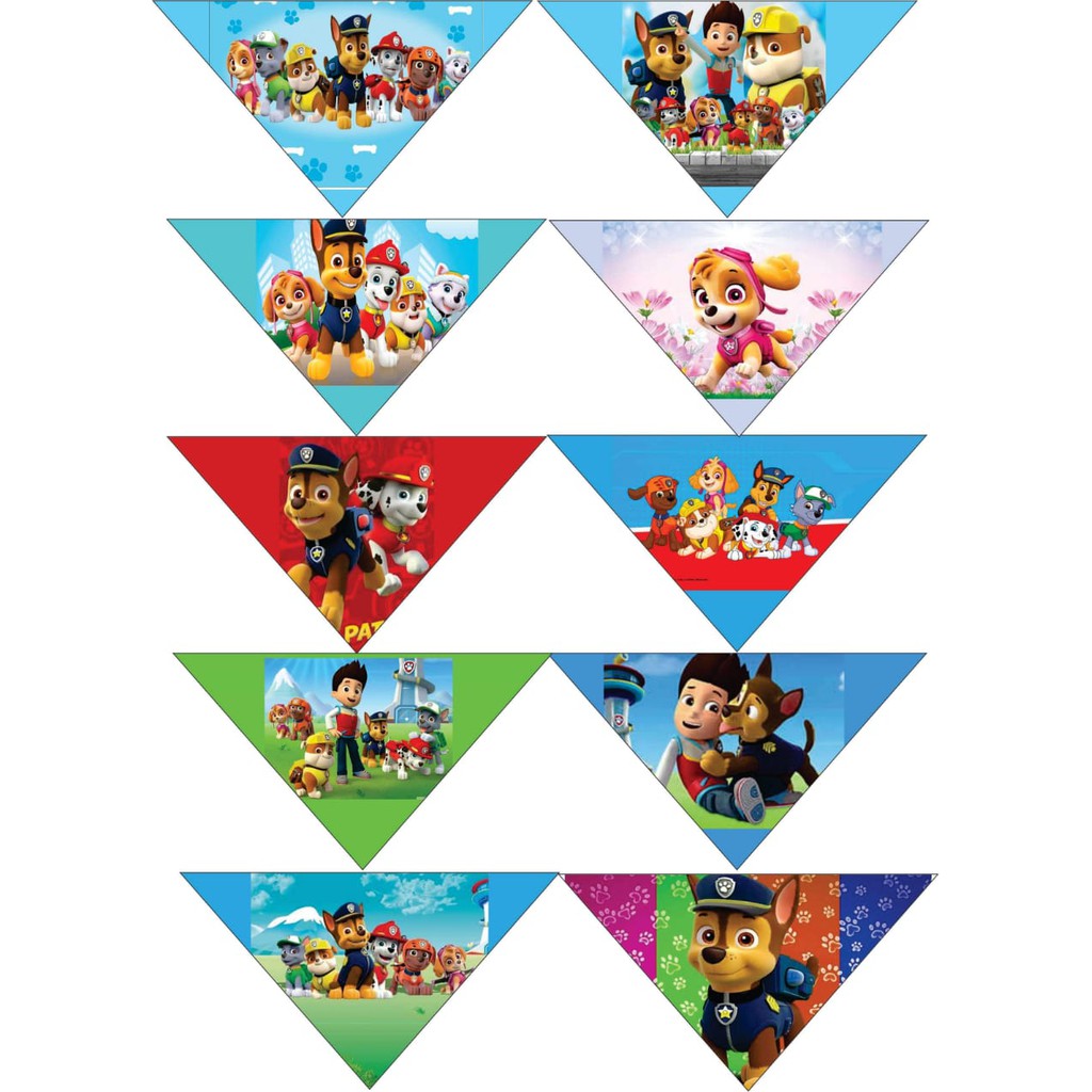 Super promoção Bandanas tamanho P,temas de sua preferencia!!valor para revender!1000 peças