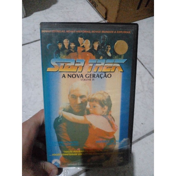 Vhs Star Trek A Nova Geração Vol 9 ( Legendado)