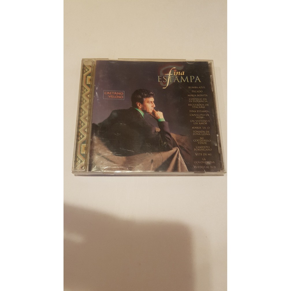 Caetano Veloso - Fina estampa - CD original | Shopee Brasil