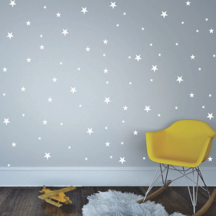 Adesivo Parede 267 Estrelas 7,5,2.5 Cm Estrela Estrelinha infantil bebê em Oferta na Shopee
