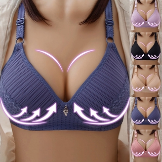 Sujetador De Encaje Sexy Para Mujer, Moda Primavera, Push Up, Sin Aros, Suave, Sin Costuras, Ropa Interior D115