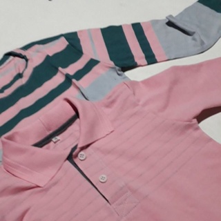 Camisetas POLO MANGA LONGA infantil  1,2,4.6.8,10,12 em Oferta na Shopee