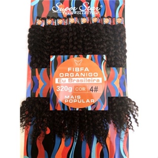 Cabelo100% Orgânico- Cacheado- Eu Brasileira- Superstar-1pct em Oferta na Shopee