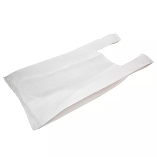 Sacola Plástica Branca 38x48cm 100 unidades Supermercado Delivery em Oferta na Shopee