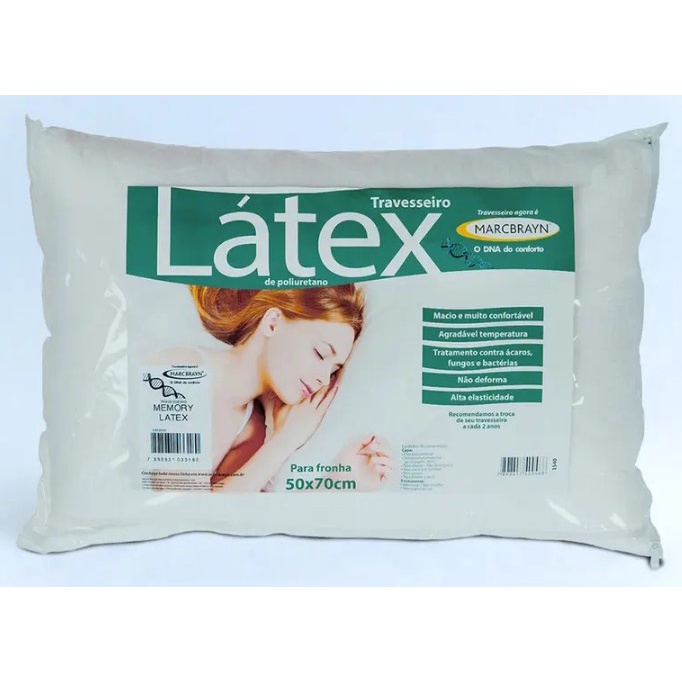 Travesseiro Latex 50x70: Onde Comprar | BuscaProdutos
