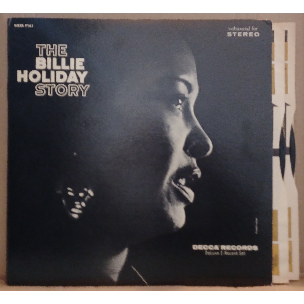 LP Disco De Vinil Billie Holiday - The Billie Holiday Story  - Raro 1972 Importado Duplo Com Encartes LPs Excelentes Capa Excelente Ler Descrição