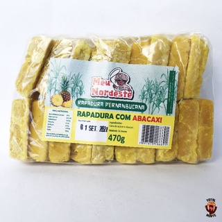 RAPADURA MINI COM ABACAXI MEU NORDESTE 470G