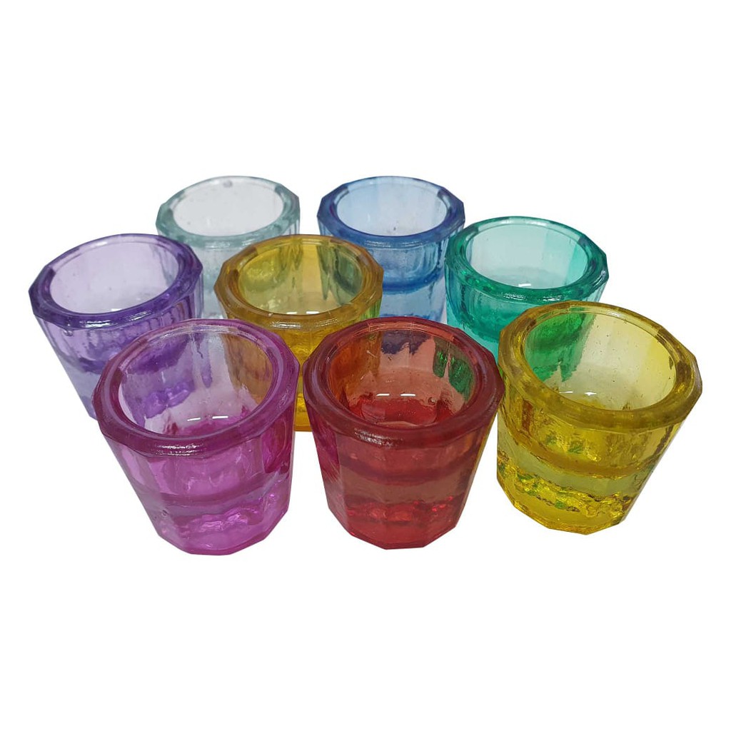 Pote dappen de vidro - Lysanda - odontologia, estética, henna em Oferta na Shopee