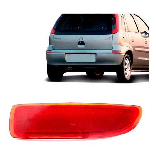 Refletor Olho Gato Parachoque Corsa Hatch 2002 03 04 A 2011