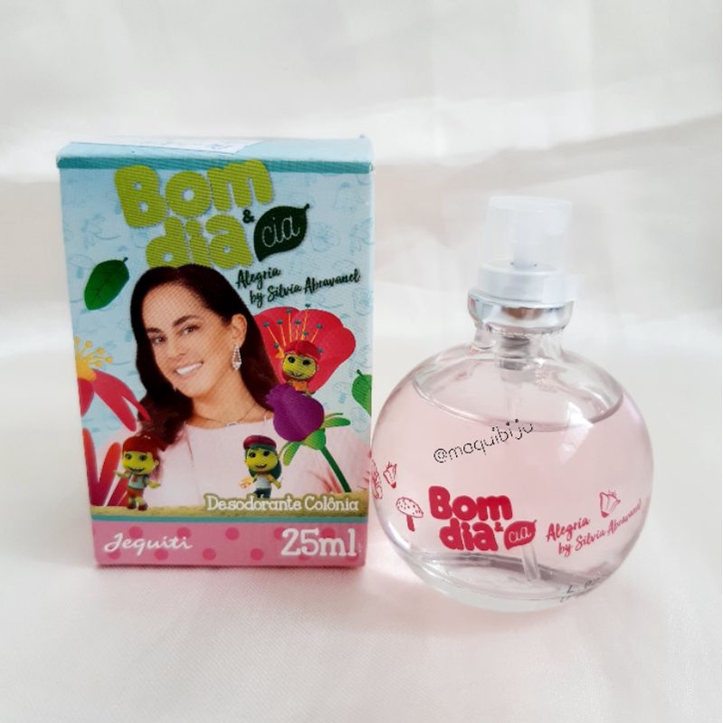Perfume Infantil Bom Dia & Cia Alegria by Silva Abravanel 25 ml - Jequiti |  Shopee Brasil
