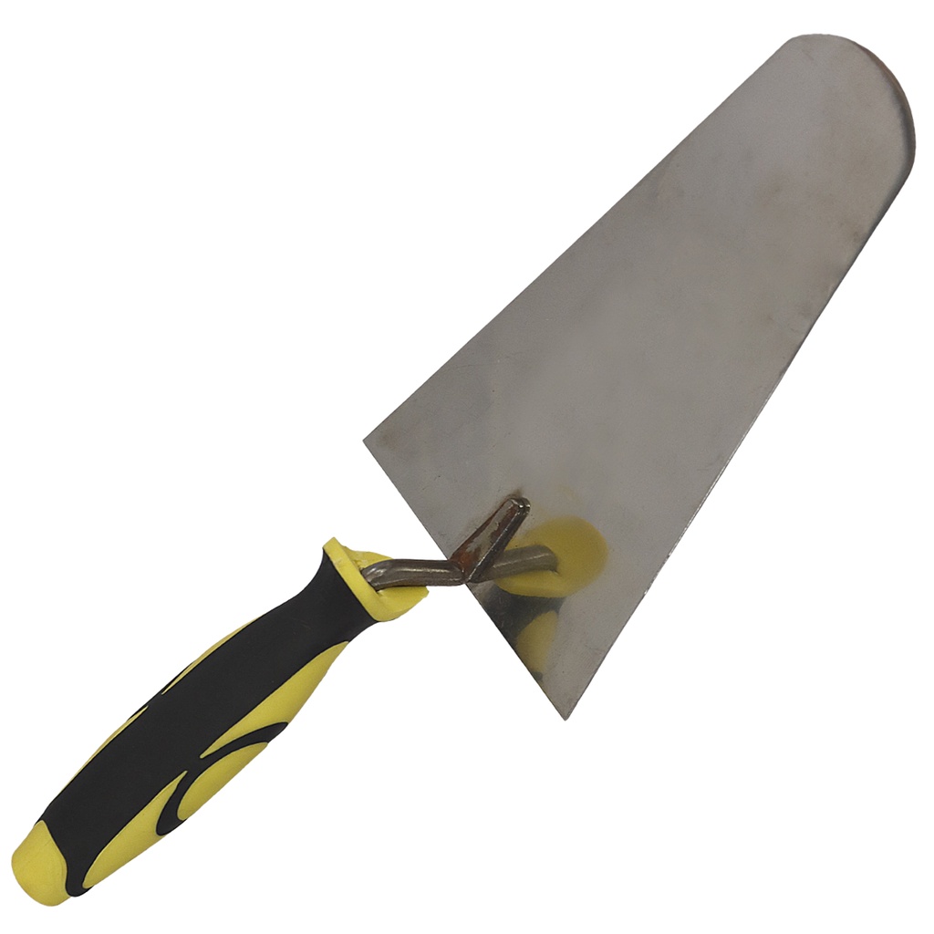 Colher de pedreiro Fromtec Aço inox 8” cabo de Plástico