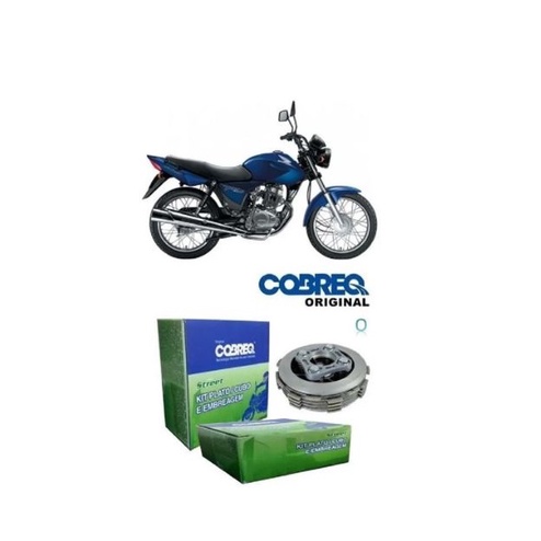 Kit Embreagem Completa Honda Cg Titan Ks Esd Ex Flex Mix