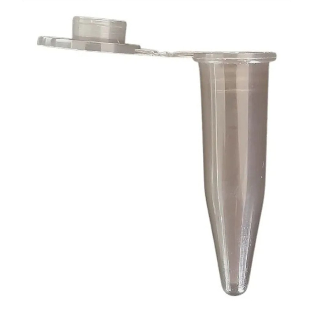 Microtubo De Centrifugação Flaconete Pino Cápsula Epp 1,5ml Ext. 1,0 Int. Preto C/500 Und