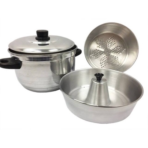 Panela Banho Maria 3 Em 1 Forma Pudim em Oferta na Shopee