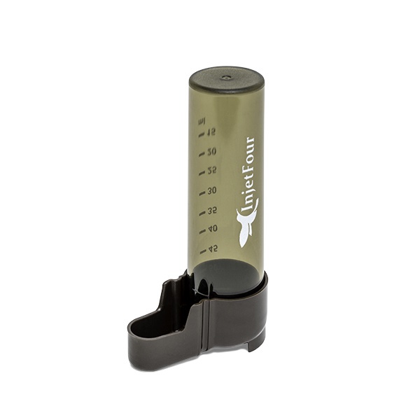 2UN - Bebedouro Graduado Âmbar Original Trinca Ferro Gaiola Malha Larga (50ml)